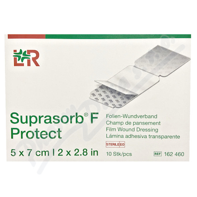 Krytí Suprasorb F Protect sterilní 5x7cm 10ks