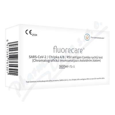 Fluorecare SARS-CoV-2/chřipka A/B/RSV test 1ks