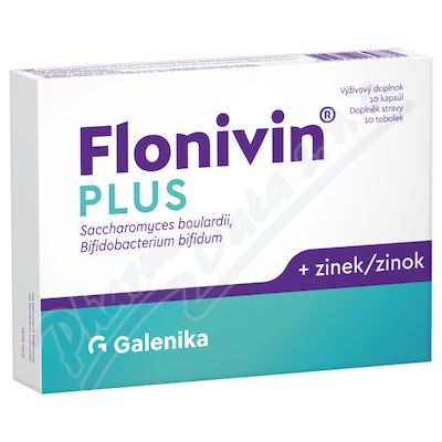 Flonivin Plus+zinek tbl.10 Galenika