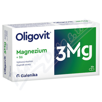 Oligovit 3Mg Magnezium+B6 tob.30 Galenika