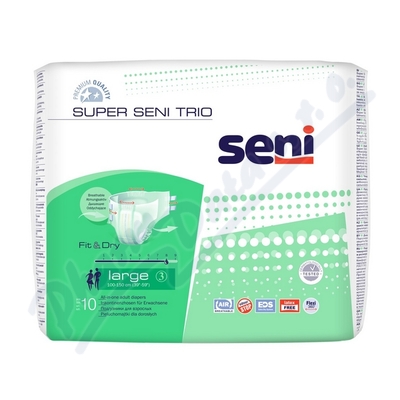 Seni Super Trio Extra L 10ks inkon.plen.kalh.