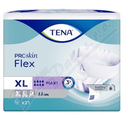 TENA Flex Maxi XL ink.kalh.s pásem 21ks 725000