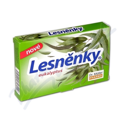 Lesněnky drops eukalyptus 9ks Dr.Müller