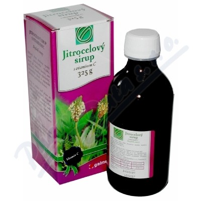 Sirup jitrocelový s vitamínem C 325g Galmed