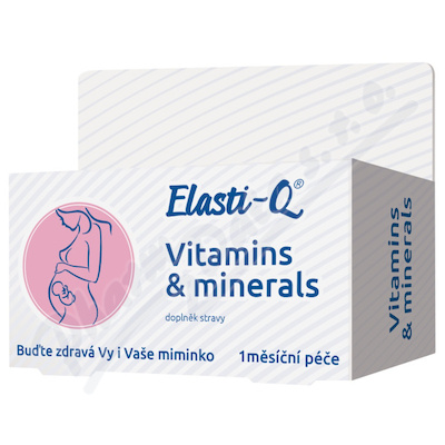 Elasti-Q Vitamins & Minerals s post.uvolňov.tbl.30