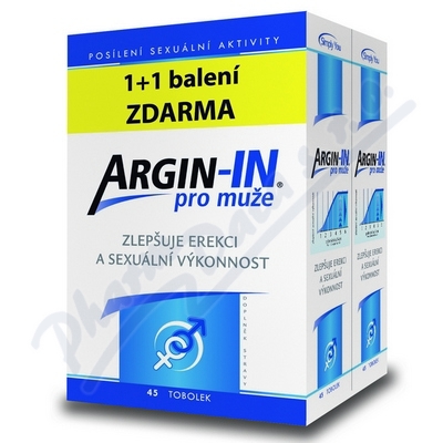 Argin-IN pro muže tob.45 + Argin-IN tob.45 zdarma