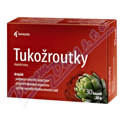 Tukožroutky cps.30 pro snížení hl.cholesterolu