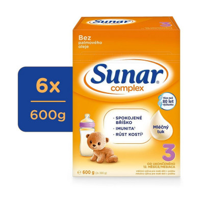 Sunar Complex 3 6 x 600 g