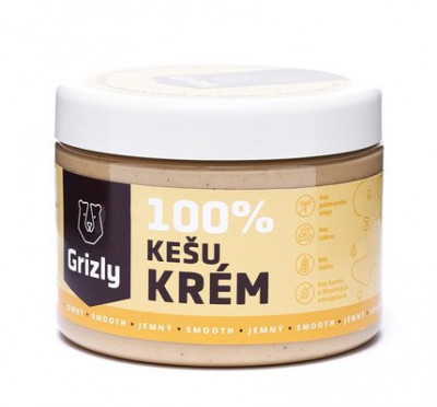 GRIZLY Kešu krém jemný 100% 500 g