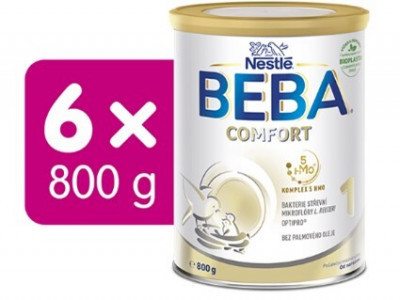 BEBA Comfort 1, 5 HMO 6 x 800 g