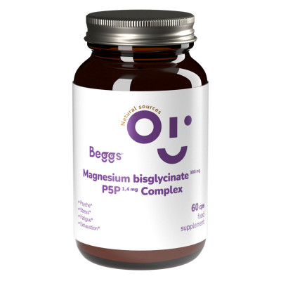 Beggs Magn.bisglyc.380mg+P5P Complex 1.4mg cps.60