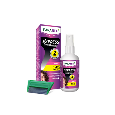 Paranit Express sprej 95 ml+hřeben