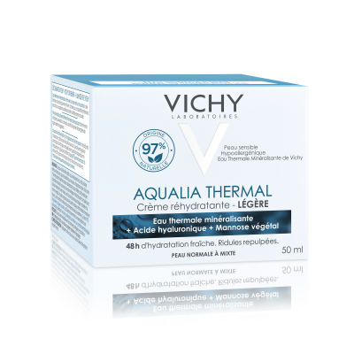 Vichy Aqualia Thermal Light krém pre normálnu až zmiešanú citlivú pleť 50 ml