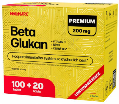 Walmark Beta Glukan 200mg tbl.100+20 Promo 2024