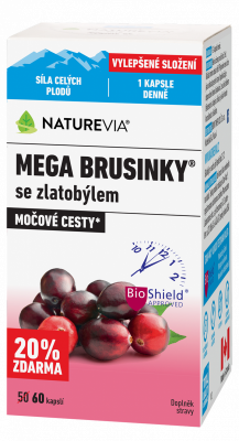 NatureVia Mega brusnice cps.60