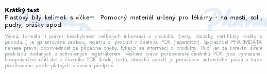 Kelímek s víčkem 300ml bílý Č+N Mosten