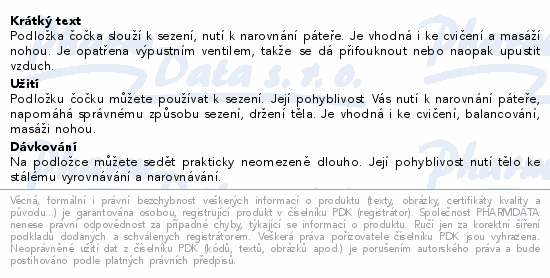 Podložka gumová čočka s výstupky průměr 34cm