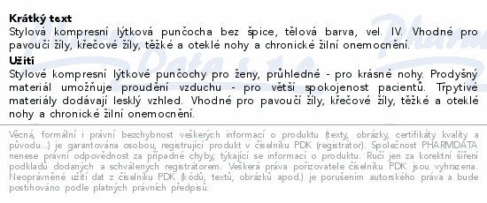 JOBST UltraSheer I.KT punč.lýtk.bez šp.v.IV těl.