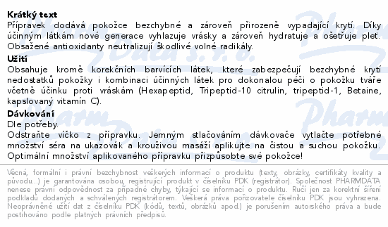 FC CC ceutical krém proti vrás.vysoce krycí 30ml