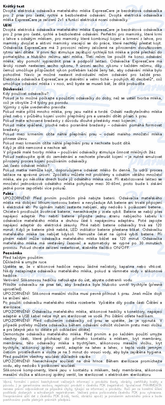 Canpol babies Dvoj.el.ods.mat.mléka s nos.nást.2v1