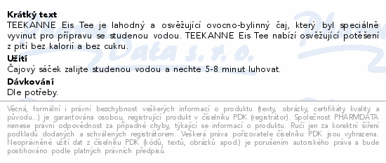 TEEKANNE Eis Tee malina/citron 18x2.5g