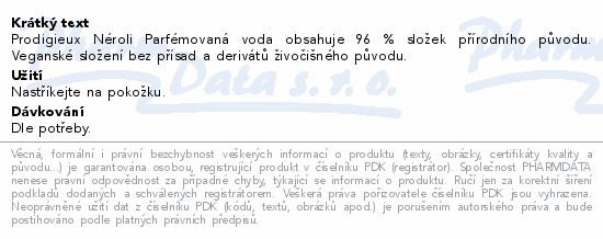 NUXE Prodigieux Néroli Parfumovaná voda 50ml