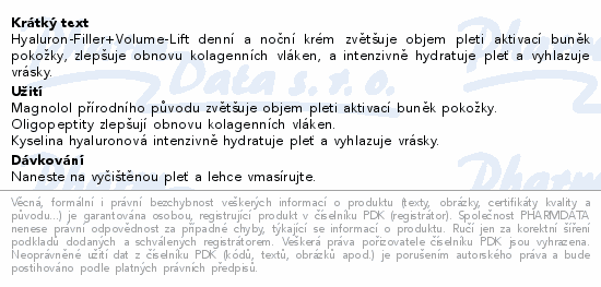 Eucerin HYALURON-FILLER+VOL.denný+nočný krém 2x50ml 2024