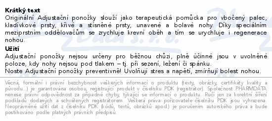 Adjustační ponožky Multicolor vel.M