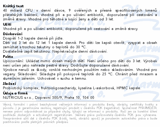 Probiotika For-All csp.60